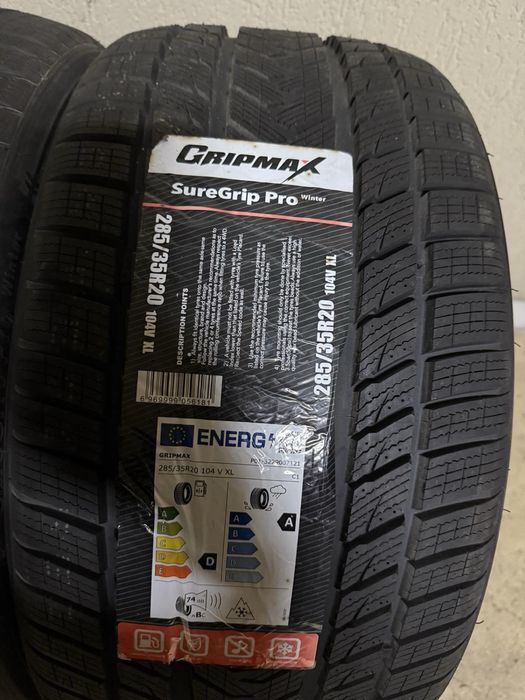 Чисто нови Зимни гуми GRIPMAX 285/35/20 255/40/20