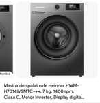 Masina De Spalat HEINNER 7 KG 1400 RPM
