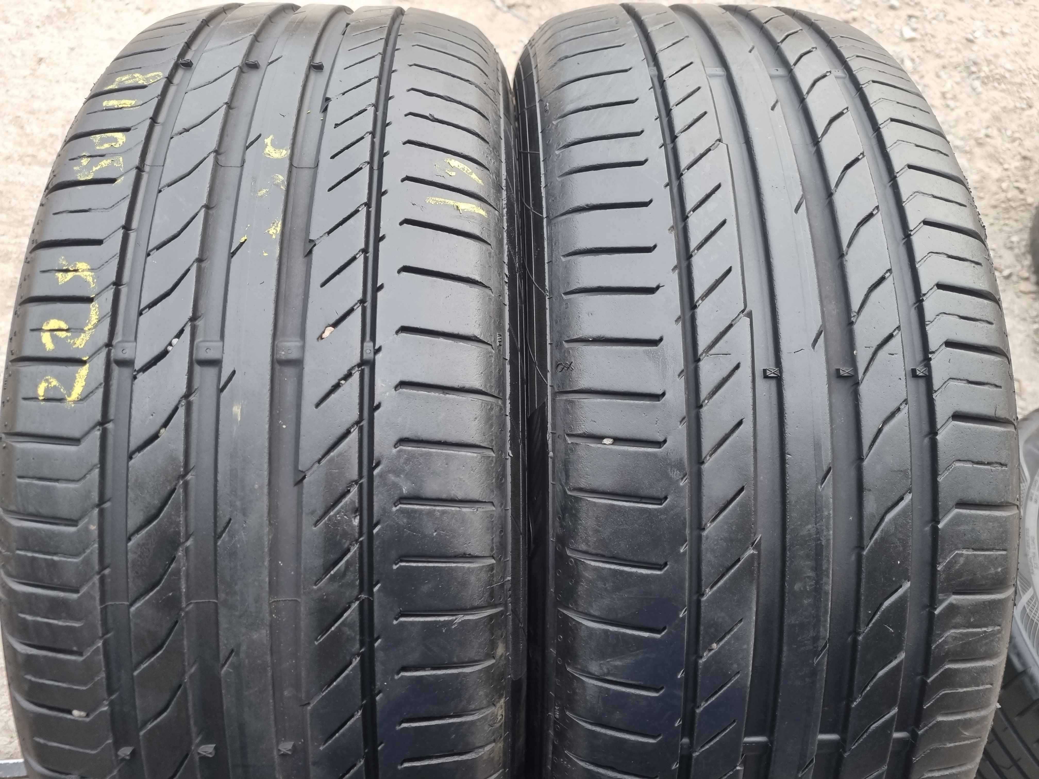 SET 2 Anvelope Vara 225/50 R18 CONTINENTAL ContiSportContact 5 Runflat