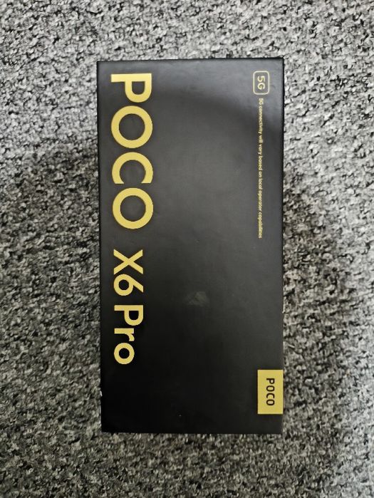 Poco X6 pro 12GB ram; 512Gb xotira
