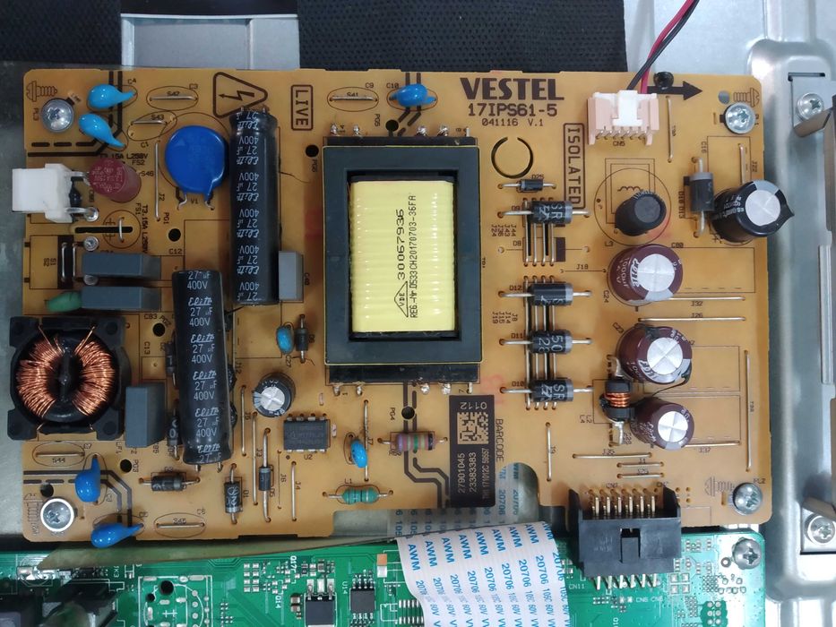 Телевизор TOSHIBA 24W1733DG цял или за части.