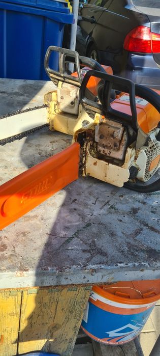drujba stihl 021 si 023 in stare foarte buna
