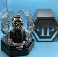 ГАРАНЦИОНЕН!!! Мъжки ръчен часовник Philipp Plein THE $KULL PWAAA0121