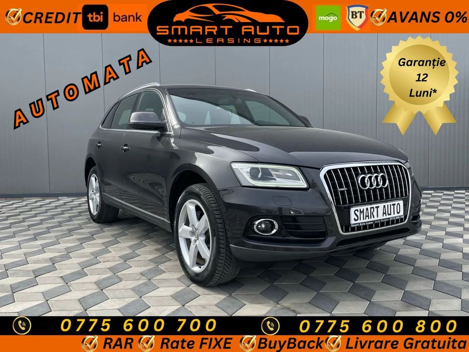 Audi Q5 Audi Q5 2.0TDI Quattro AUTOMATA//Euro6//Rate FIXE cu Avans ZERO TBI BT