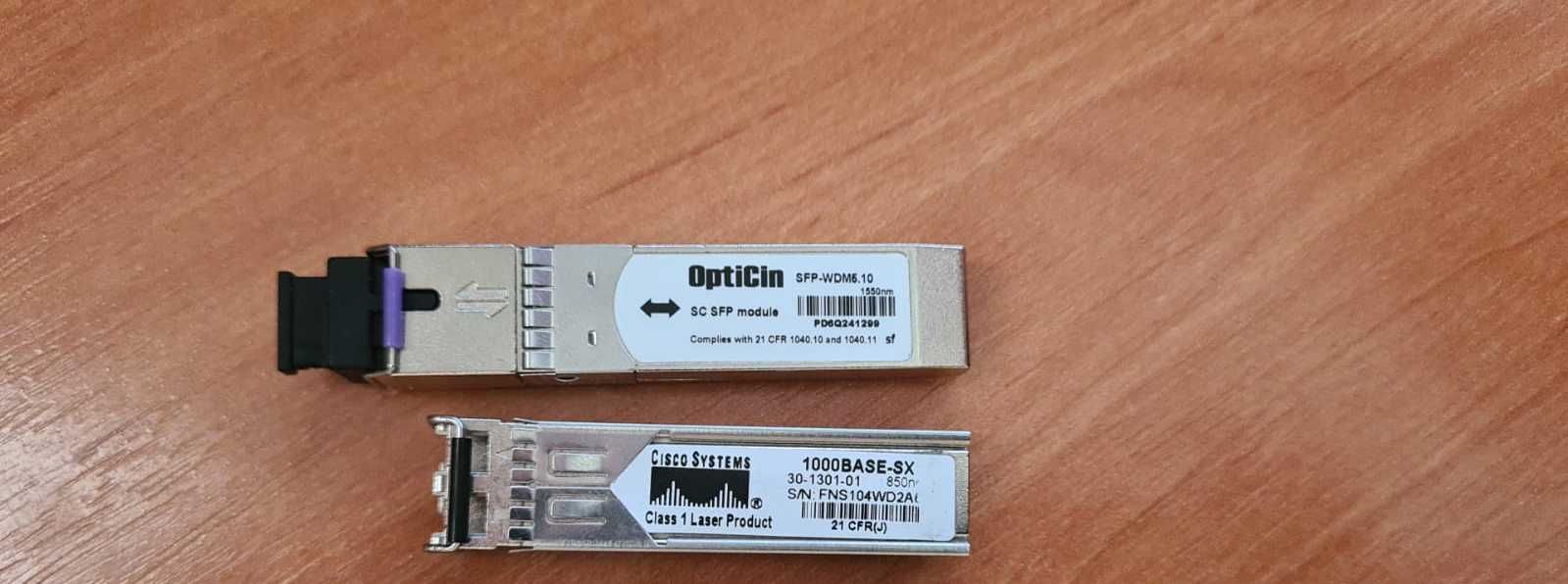 SFP трансиверы,  порт-адаптер Opticin