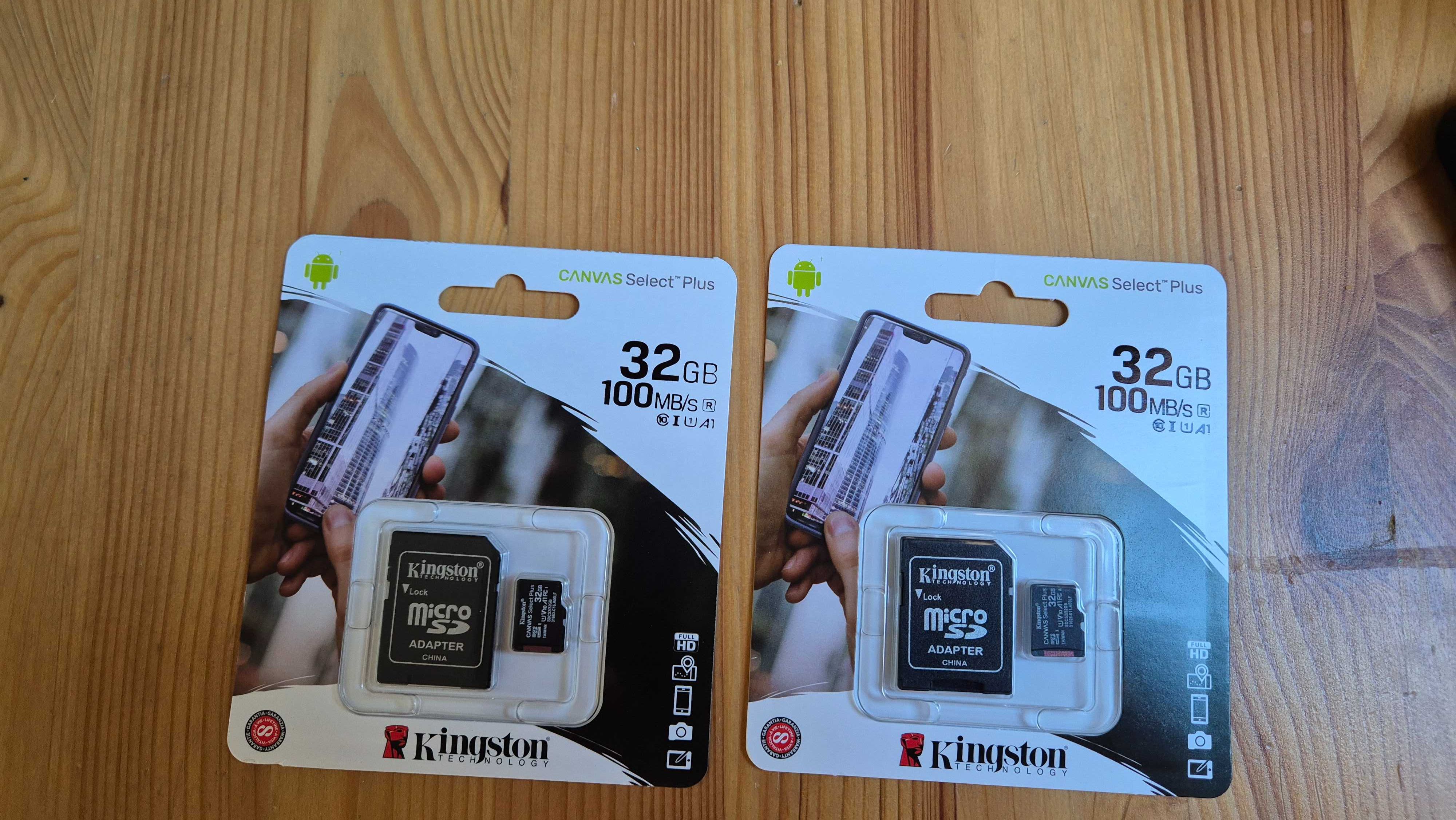 2 броя SD CARD 32GB Нови