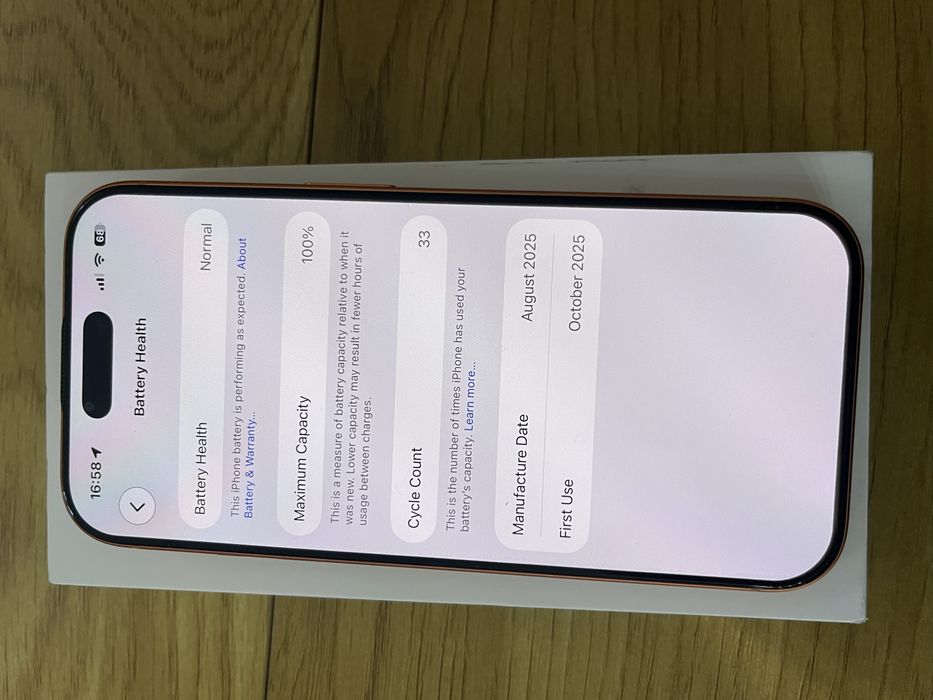 Бартер на 20 дни iPhone 17 pro 512gb orange