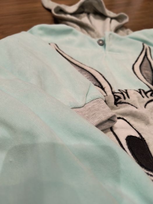 Плюшен комплект 9-12м