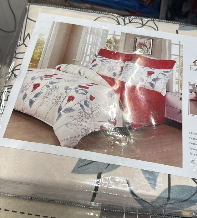 Lenjerie de pat 6 piese Casa Pucioasa