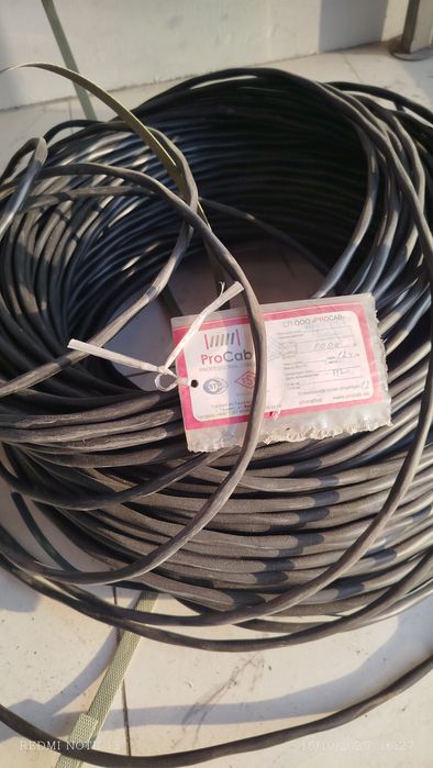 Кабел ВВГнг 2×1.5, 2×2.5, 3×1.5, 3×2.5, 4×16