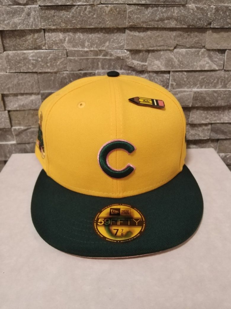 Sapca fitted 7 7/8 New Era MLB Chicago Cubs