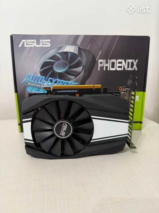 Placa video ASUS Phoenix GeForce® GTX 1660 OC 6GB GDDR5, 192-bit