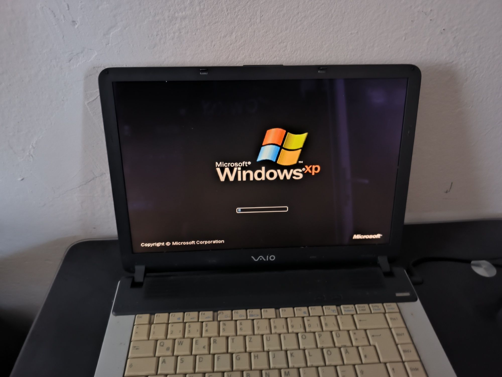 Sony Vaio laptop windows xp