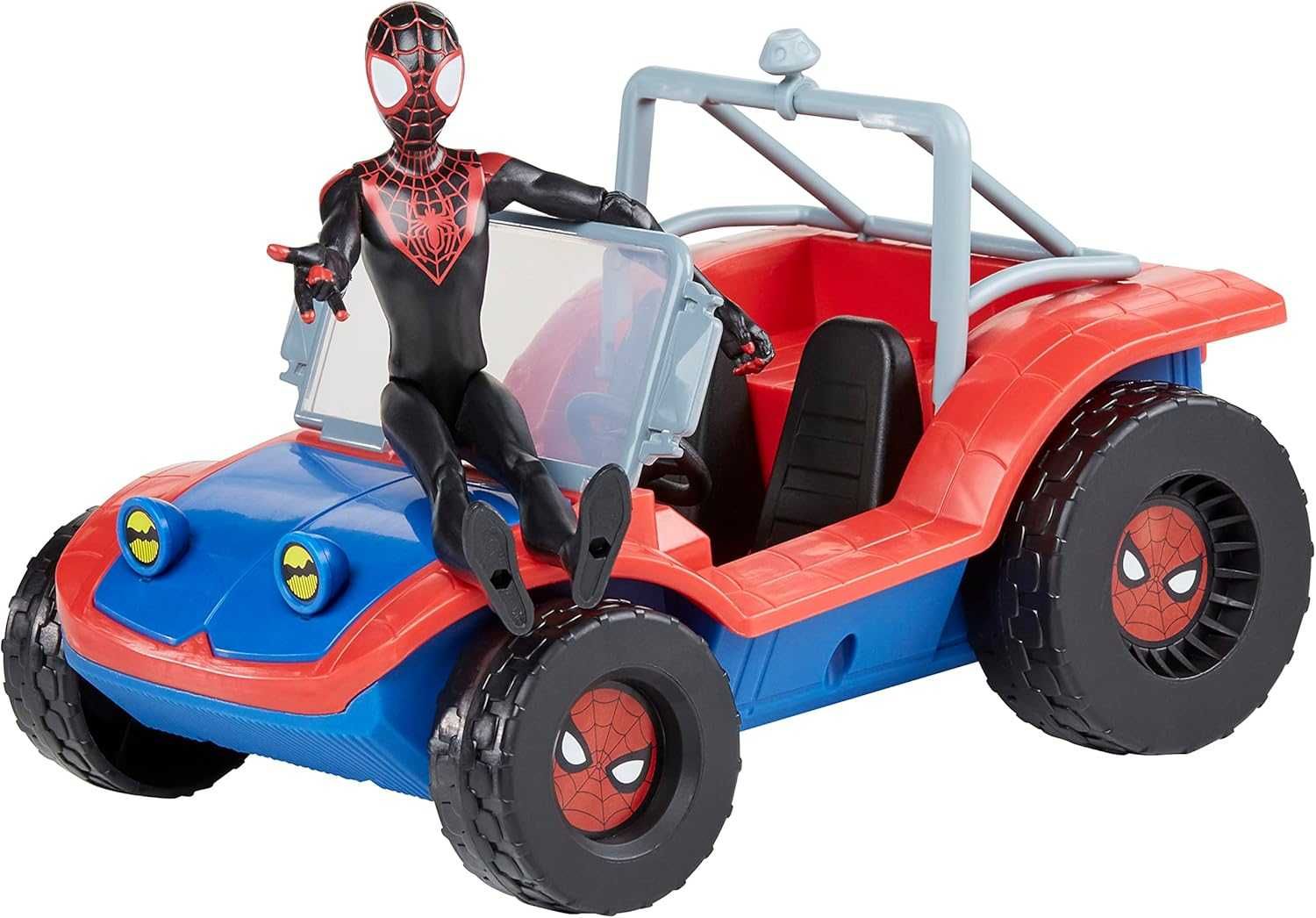 Спайдърмен SpiderMan фигурка и кола Marvel