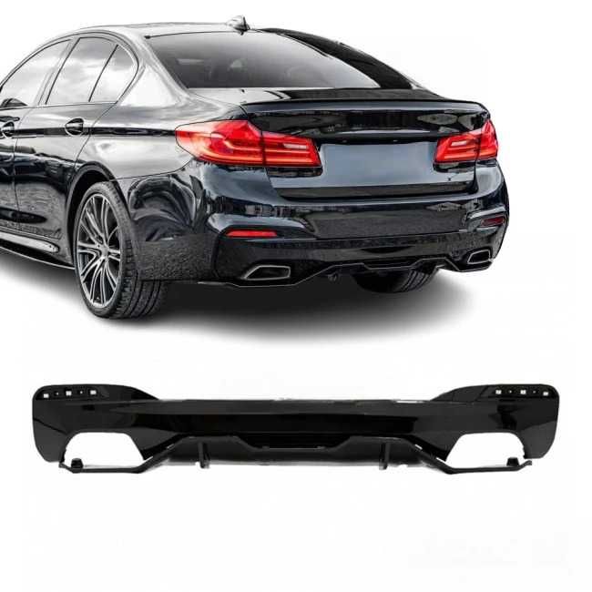 Difuzor Prelungire Model Performance Bara Spate M BMW G30 G31, Negru