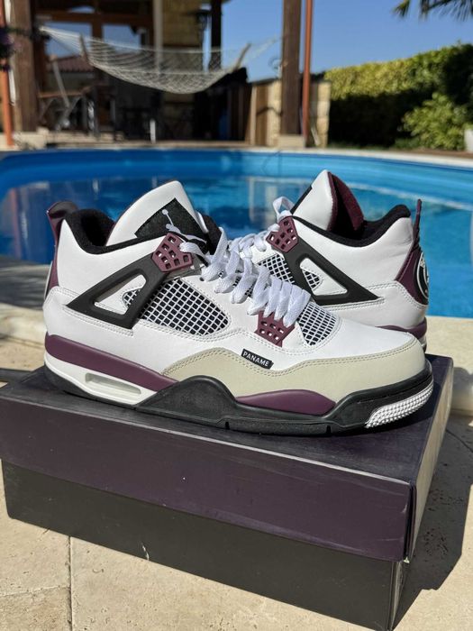 Jordan 4 Retro PSG Кецове 46 EUR + Кутия Нови