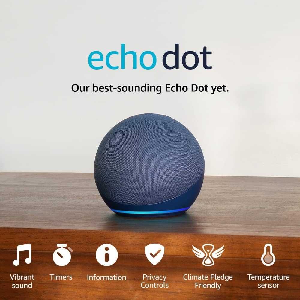 Echo Dot (5th Gen)-Smart тонколонка с Alexa смарт асистент