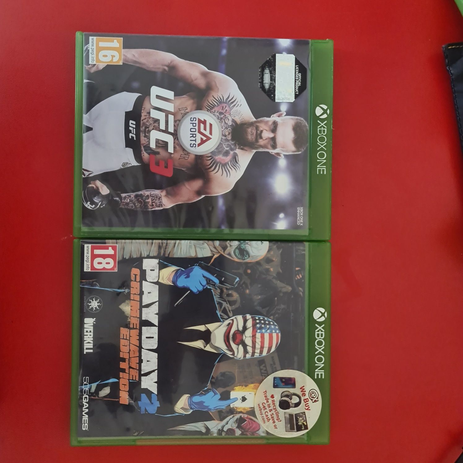 UFC3 и PAYDAY2 за Xbox one