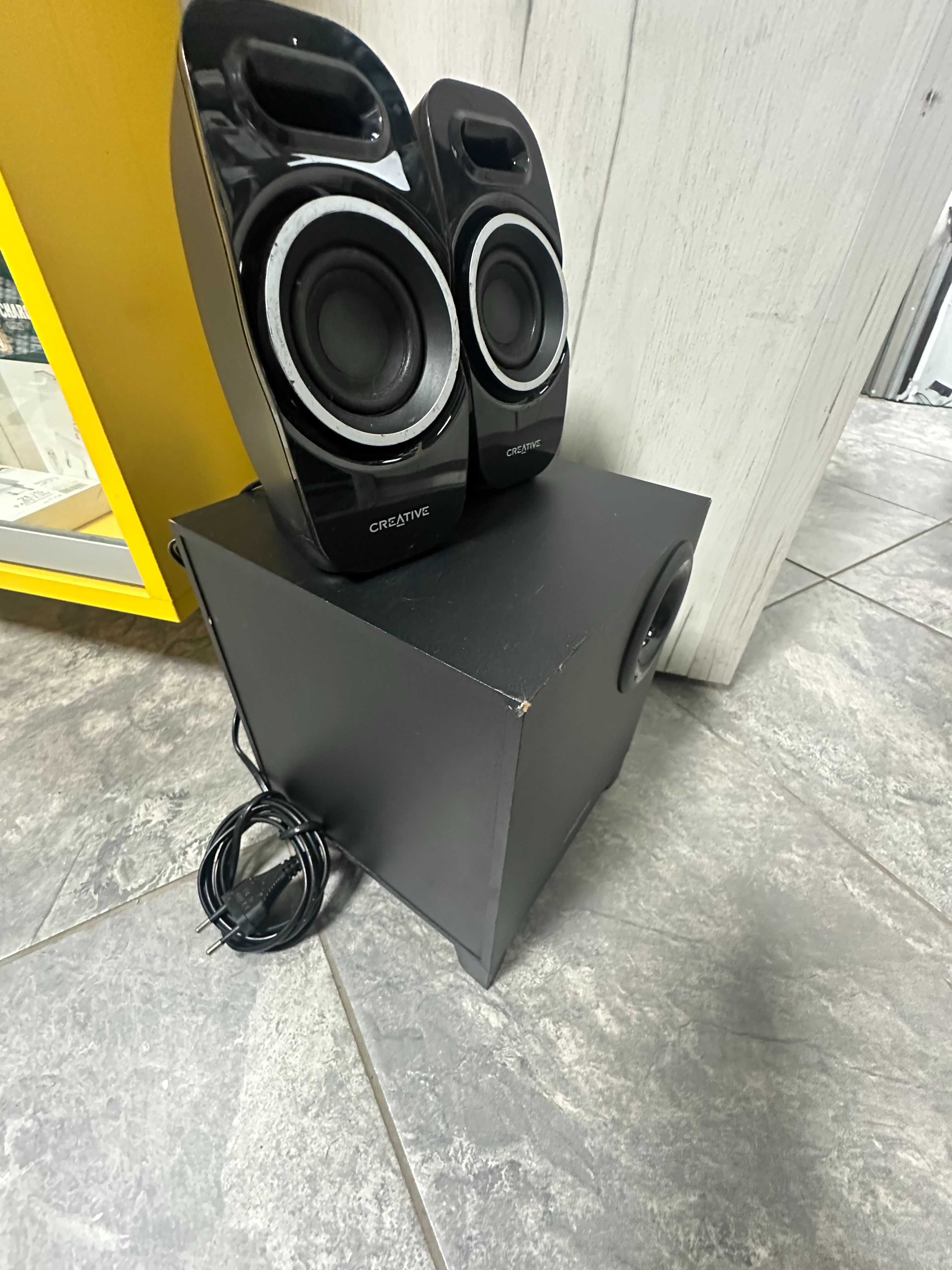 Тонколони , буфер Creative A250 2.1 за компютър 2.1 за компютър
