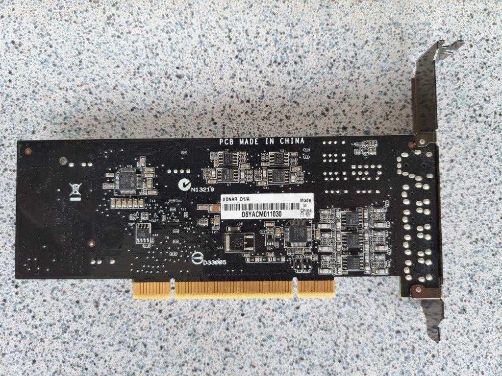 ASUS Xonar D1 PCI 7.1 Audio Card, Звукова карта, Саундкард