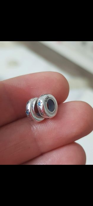 Distantiere opritoare din Argint pentru bratari Pandora, Trollbeads