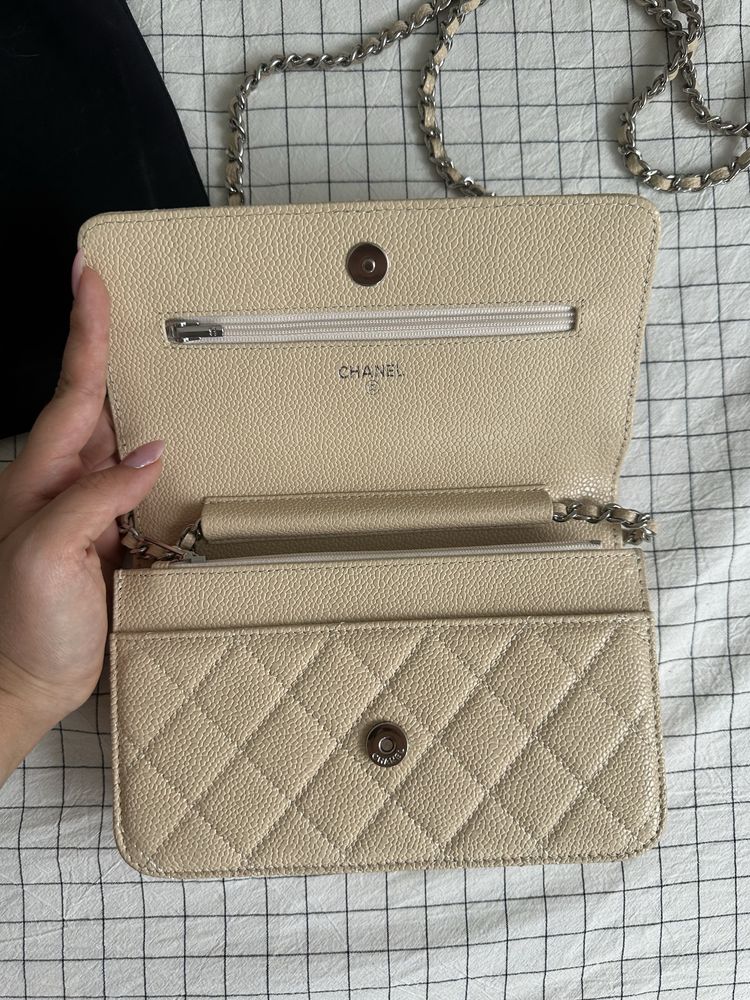 Сумка клатч Chanel wallet on the chain