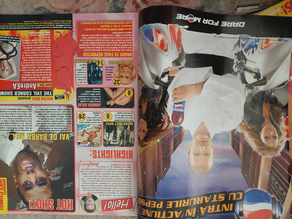 Revista Bravo cu Backstreet boys pe coperta 17 2005