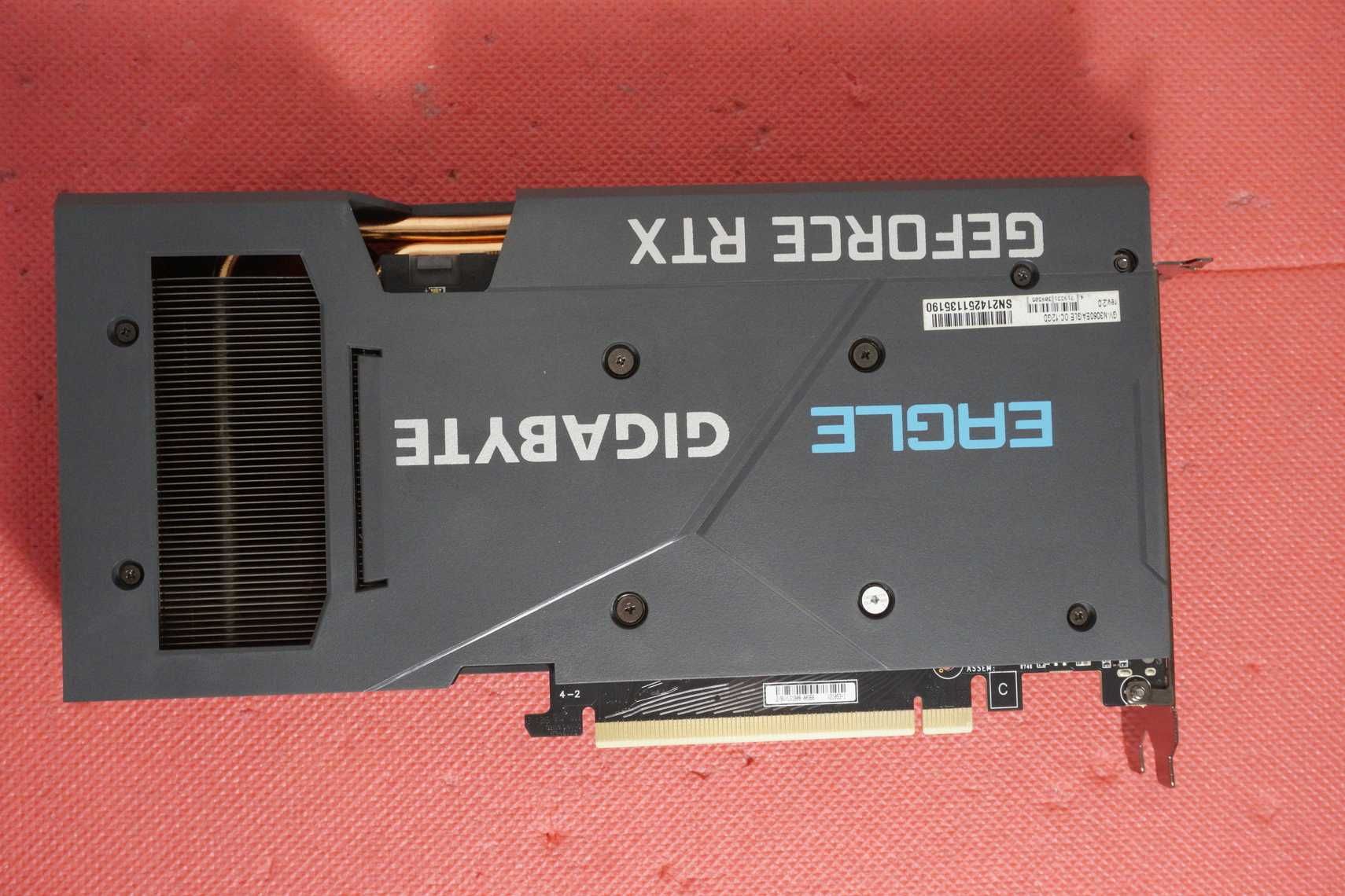 Видеокарта GPU Nvidia RTX 3060 12GB Gigabyte Eagle / Вкл.ДДС