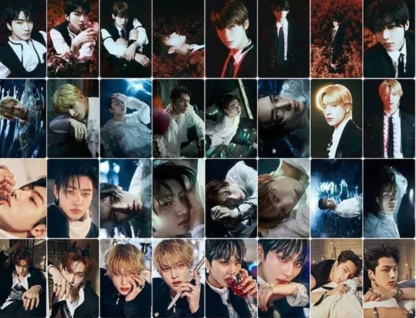 24 картички Enhypen itzy TxT blackpink Stray kids