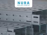 Лоток перфорированный, оцинкованный, Nura Electric