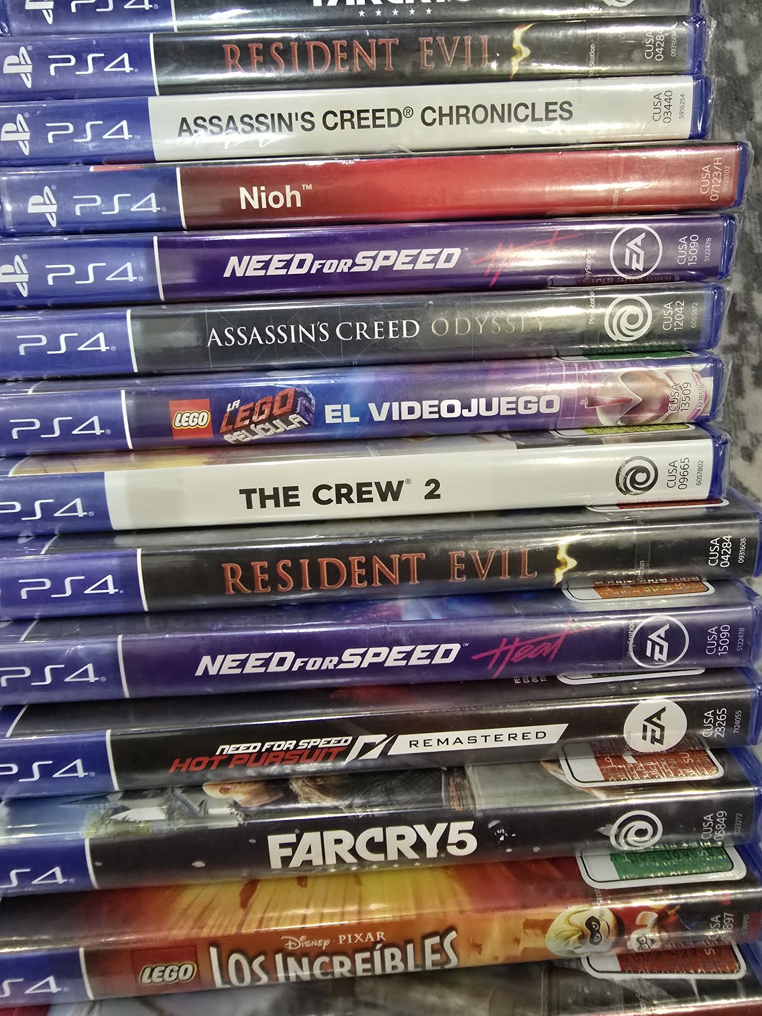 Новые запечатаннве диски для ps4 с гарантией.