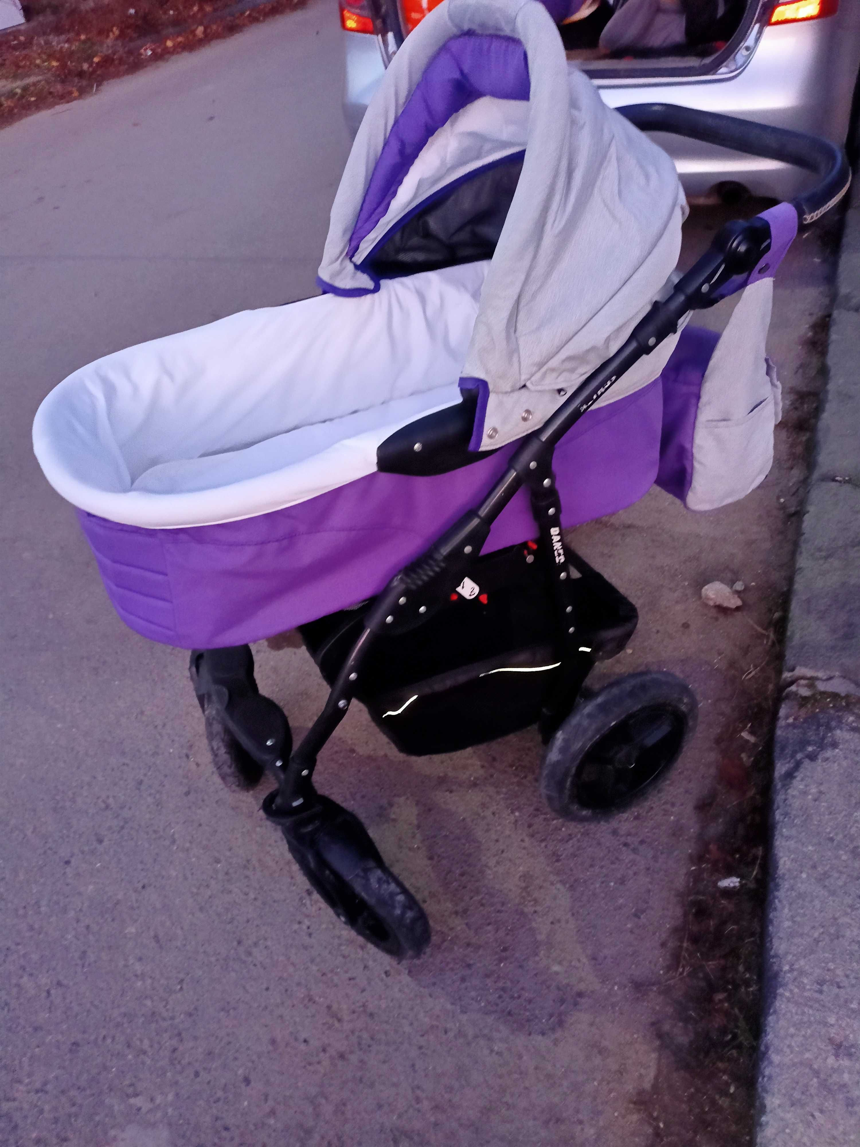 Детска количка с 2 коша