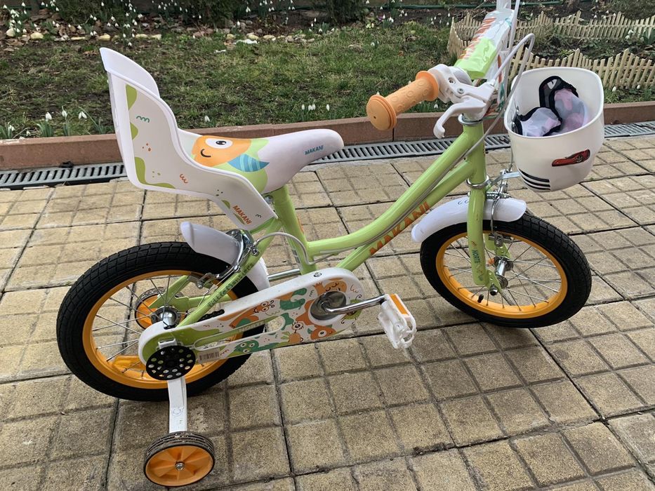 Детски велосипед 16” Kikka Boo Makani Green.