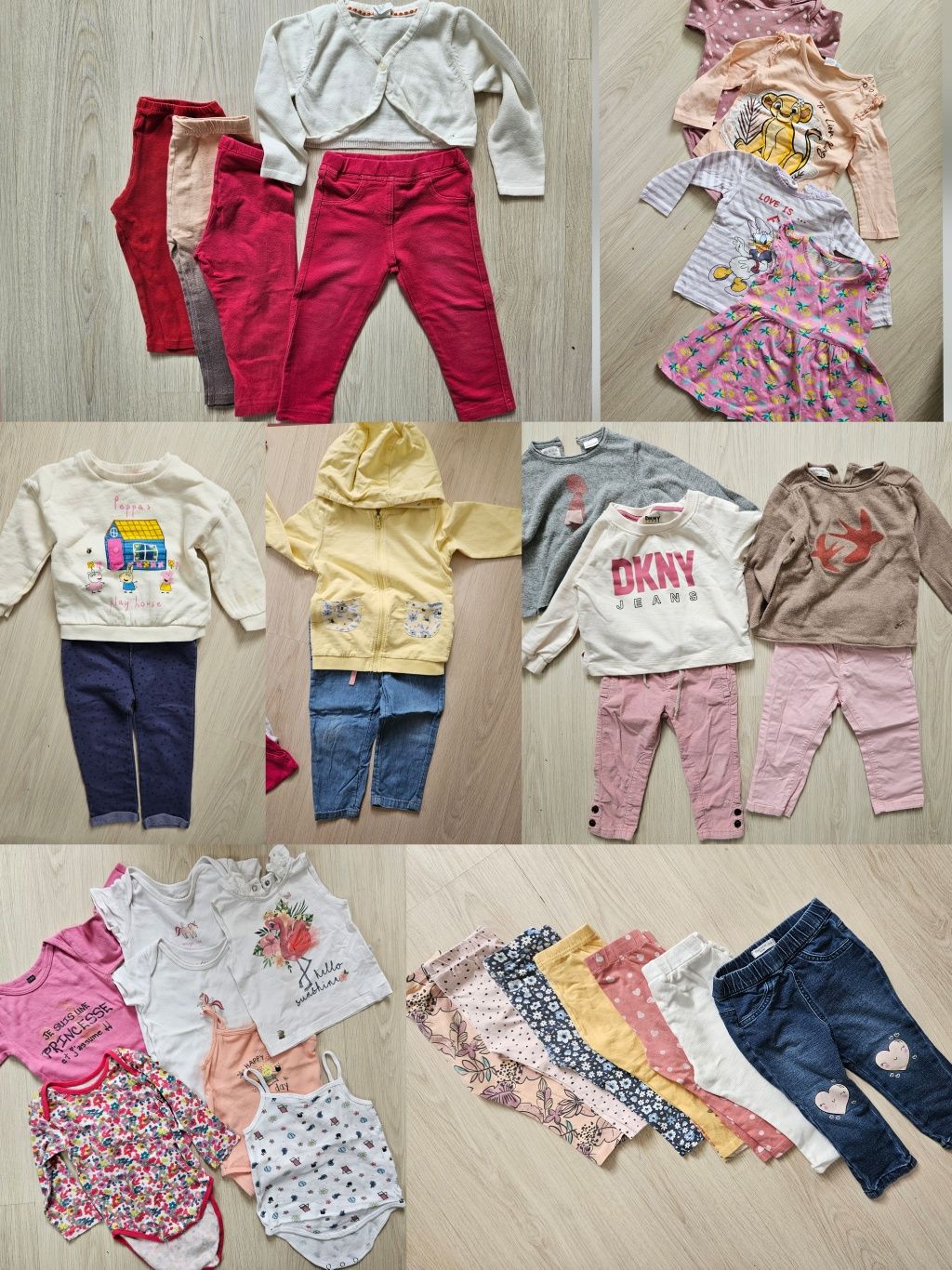 Lot mare hăinuțe fete 86 (12-18 luni) H&M, Zara, C&A