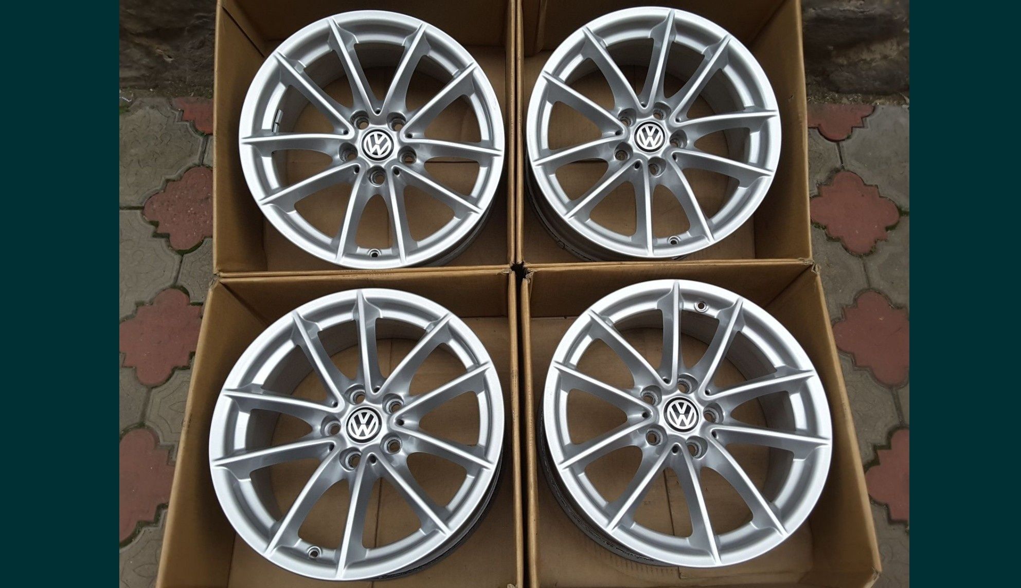 jante aliaj 17; 5x112;Vw Passat b6, b7, b8, CC,Alltrack, Tiguan,Sharan