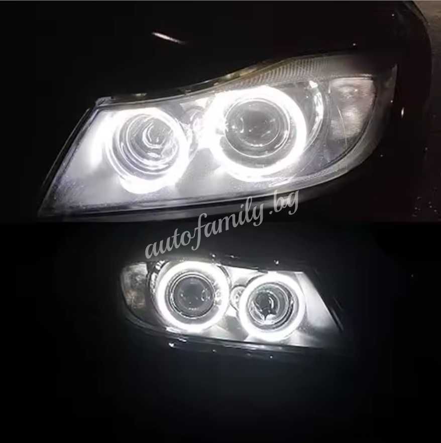 LED диодни крушки за ангелски очи на BMW  серия 3  E90/E91 (2005-2008)