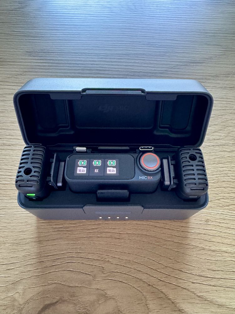 DJI Mic 2 Безжичен Микрофон Комплект (2 TX + 1 RX + Charging Case)