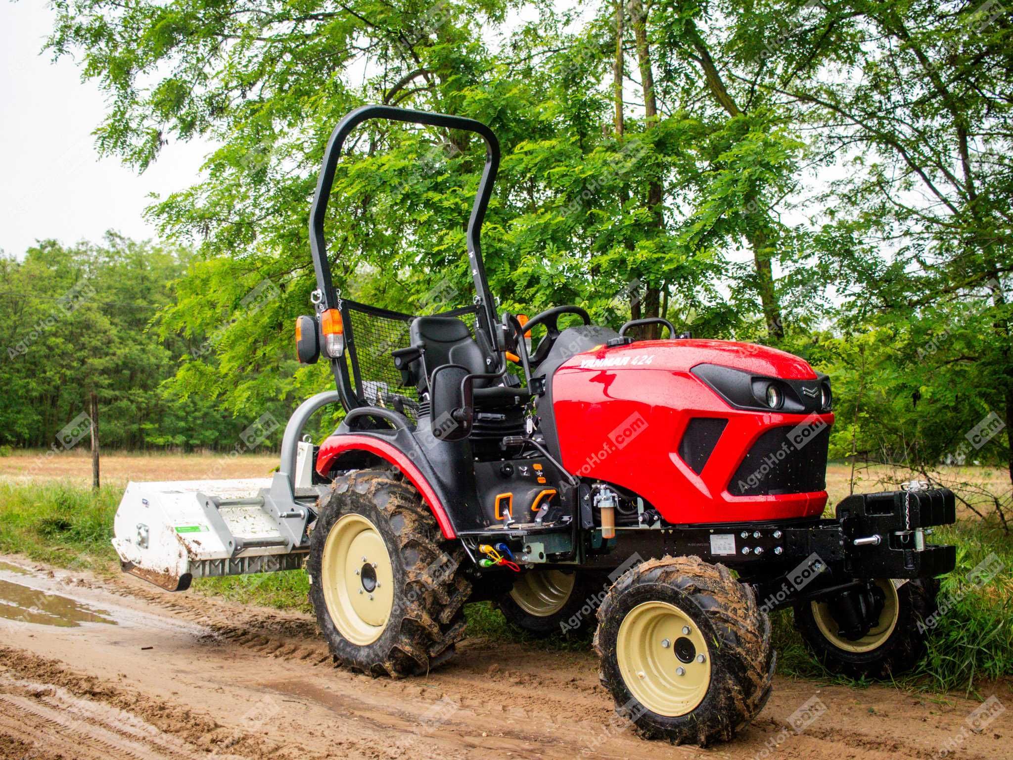 Yanmar Tractor 26 CP / SA426V-R + Cadou Alpha S 1650 tocator vegetabil