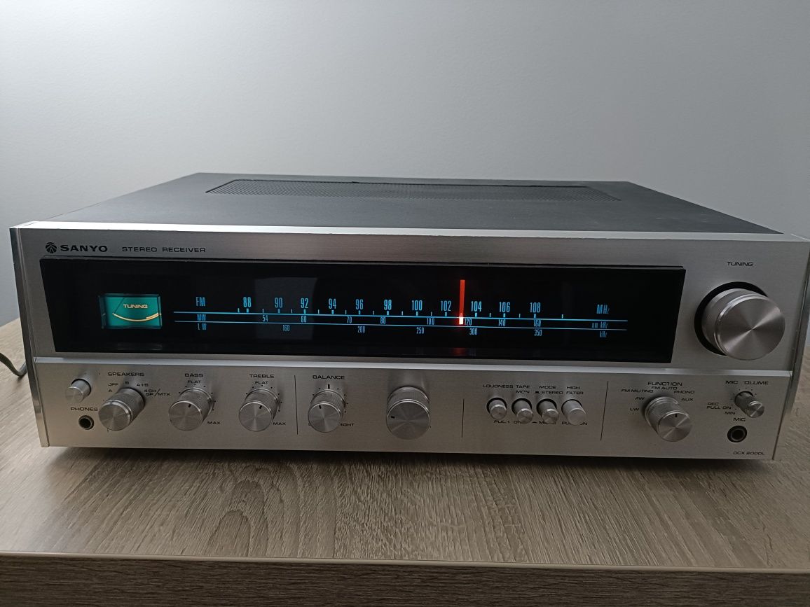 Sanyo DCX 2000L amplificator stereo, amplituner vintage made in Japan