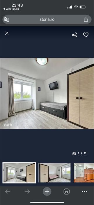 Garsonieră centru 350€