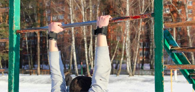 Крюки, лямки на руки для турника