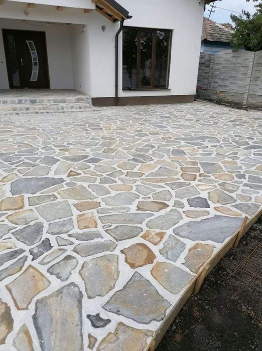 Piatra naturala de munte pentru placari, asiguram transport și montaj
