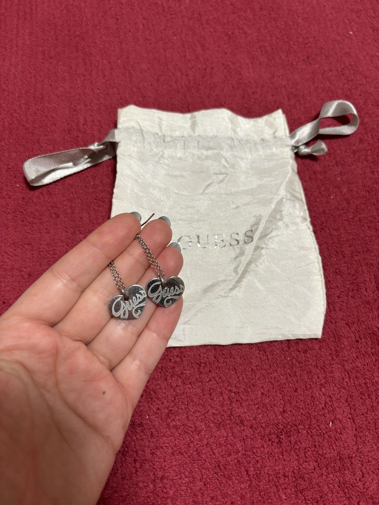 Обеци Guess висящи