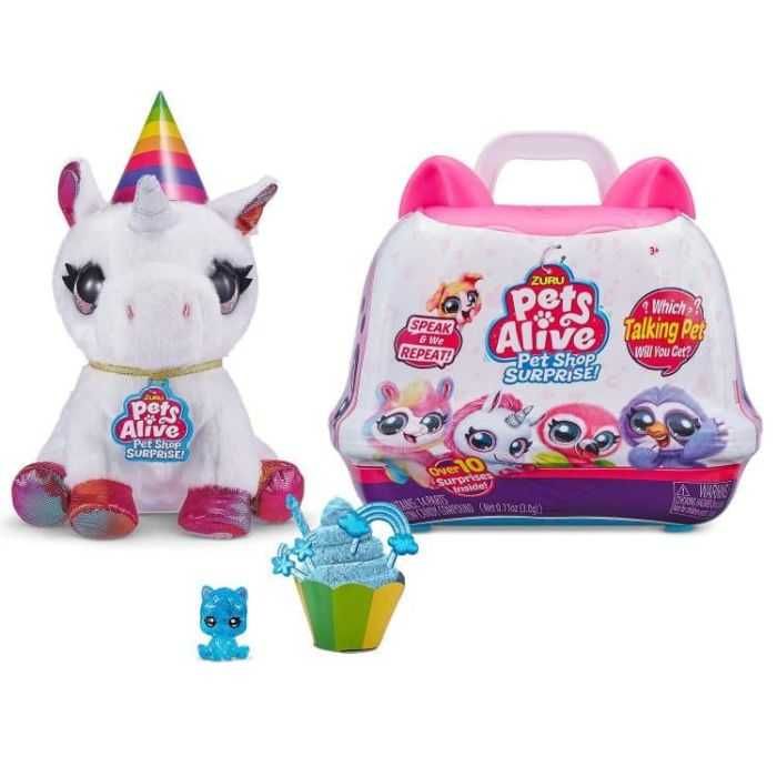 Чанта с Плюшена играчка изненада и изненади Zuru Pets Alive