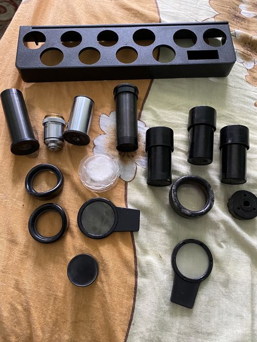 Окуляры, обьектив для микроскопа