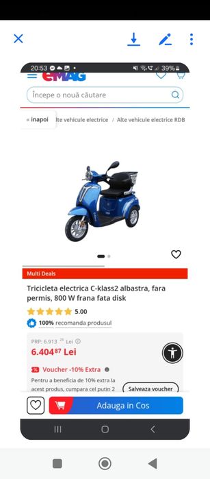 TRICICLU pt bătrânii