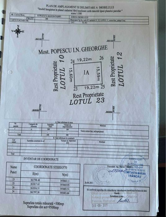 Vand teren Prelungirea Aleea Mehedinti