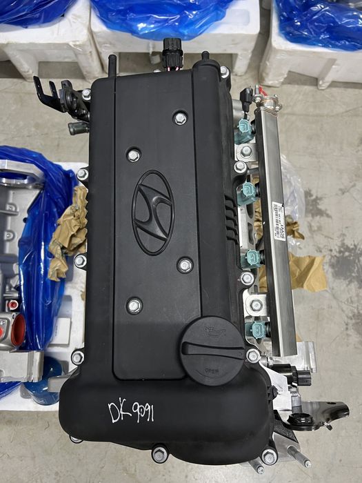 Двигатель Оригинал Хендай акцент 1.6/Киа рио 1.6