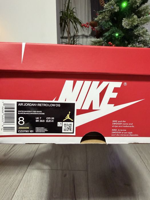 Air Jordan 1 Low OG ,,University Red’’