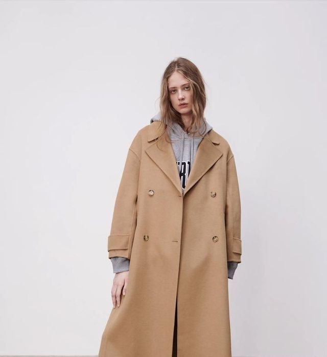 Palton din lână Zara limited